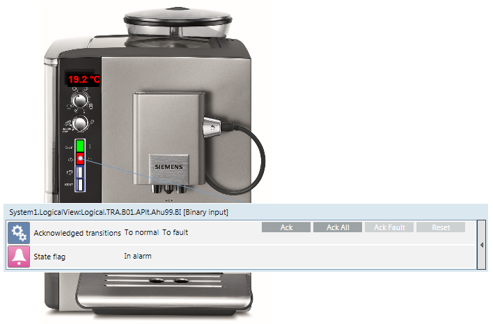 Coffee Machine Alarm